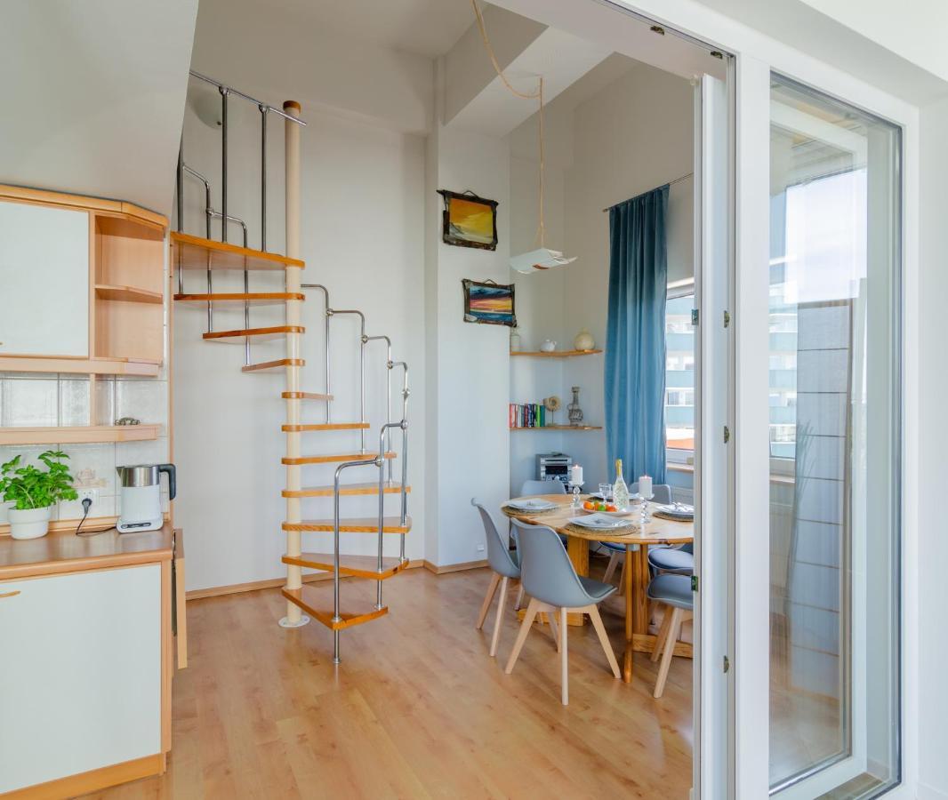 Holiday Home Statek 216 Z Antresola, Przy Plazy Miedzyzdroje Ngoại thất bức ảnh
